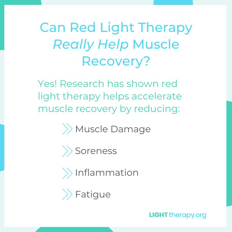 Infographic: How Red Light Therapy Can Accelerate Your Muscle Recovery
