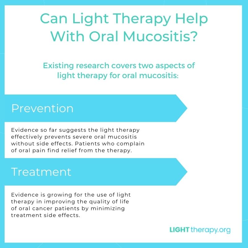 Infographic: Can Light Therapy Help Heal Your Oral Mucositis?