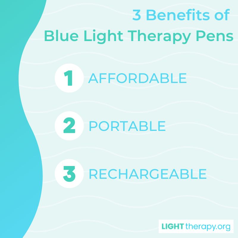 Infographic: Blue Light Therapy Pens for Acne or Varicose Veins?