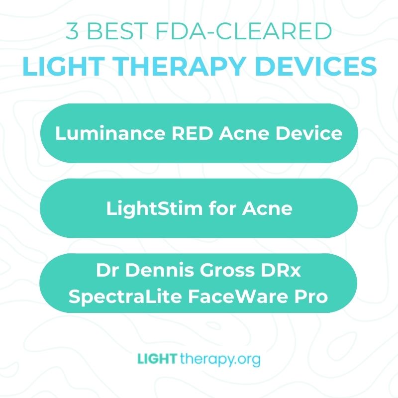 Infographic: Best Acne Light Therapy Devices Available Right Now