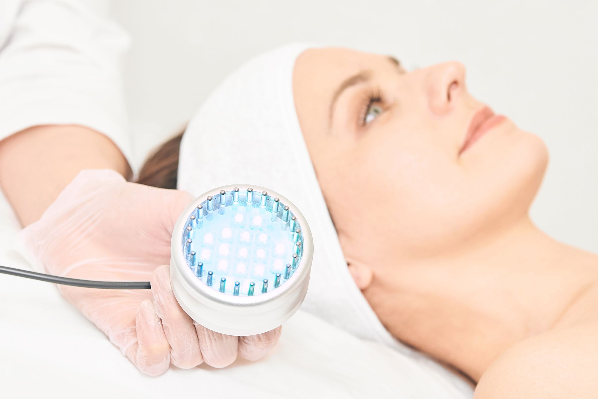 best at home blue light therapy for acne scars